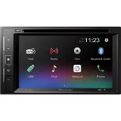 Pioneer AVH-A240DAB – 2-DIN multimedia autoradio met 6,2″ touchscreen, DAB+, Bluetooth & CD/DVD – WebLink Mirroring – 13-bands equalizer