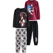 Next Nachtkledij blauw / rood / bourgogne / zwart