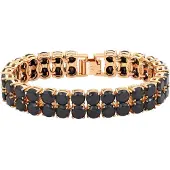 Gaya Armband goud / zwart