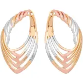 Gaya Oorbellen goud / rose-goud / zilver
