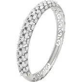 Faina Armband zilver / transparant