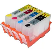 Inktmedia Geschikt Hp 364XL serie Navulbare cartridges (met ARC chip) van