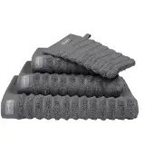 Vandyck Home Towel Wave douchelaken 70x140 Dark Grey