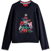 Next Trui 'Weihnachts' blauw / navy / groen / rood