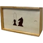 Clown Games - Schaakstukken Hout (6cm)