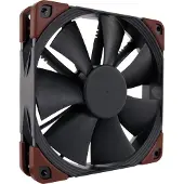 Noctua NF-F12 PC-ventilator Zwart (b x h x d) 120 x 120 x 25 mm