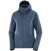 Salomon - Women's Essential Lightwarm - Fleecevest L, blauw