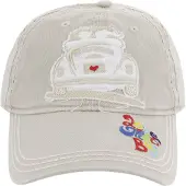 Brisa VW-Collection - Volkswagen retro/vintage baseballpet-militaire pet-cappy snapback met kevermotief, VW-fan-souvenir/cadeau-idee