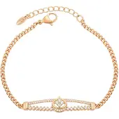 NAEMI Armband goud / transparant
