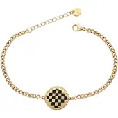 NAEMI Armband goud / zwart