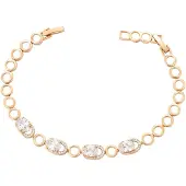 NAEMI Armband goud / transparant