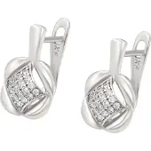 NAEMI Oorbellen zilver / transparant