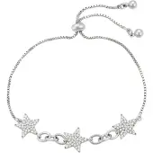 Faina Armband zilver / transparant