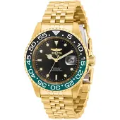 Invicta Pro Diver 36043 Heren Horloge - Quartz Uurwerk - Roestvrij Staal met zwarte Wijzerplaat - 40mm