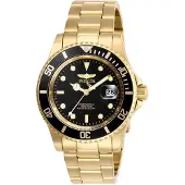 Invicta Pro Diver 26975 Heren Horloge - Quartz Uurwerk - Roestvrij Staal met zwarte Wijzerplaat - 40mm
