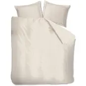 Beddinghouse Dekbedovertrek Shine Ecru Satijn-140 x 200 / 220 cm | 1-Persoons