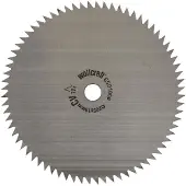 Wolfcraft 6501000 Kap- en verstekzaagblad CV, serie blauw 205 x 205 x 2.6 mm