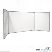 Sam Creative Whiteboard Pro Series Emaille Vijfvlaks 120x200 cm