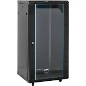 vidaXL Netwerkkast 22U 19" IP20 60x60x120 cm zwart