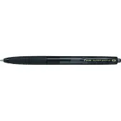 Pilot Super Grip G RT Intrekbaar Balpen Zwart 0.4 mm Medium Kegelvormig Navulbaar