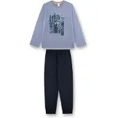 Sanetta Nachtkledij marine / duifblauw / grijs