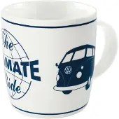Brisa VW Collection - Volkswagen Keramiek Koffie-Thee-Cappuccino-Kop-Mok-Haferl Mok voor Keuken T1, T2, T3, T4, T5, T6 Bulli Bus (370 ml/Bulli chauffeur/Kleur)