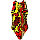 Turbo High Tech Swimsuit Zwart M Vrouw