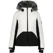 Icepeak - Dames ski jassen - Eveleth W Blanc Optique voor Dames - Maat 36 FI - Wit