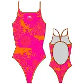 Turbo Shark Swimsuit Roze 2XL Vrouw