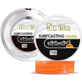 Asari 15 M Taps Toelopende Onderlijn Transparant 0.20-0.57 mm