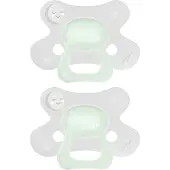 Difrax Dental Fopspeen - 18+ Maanden - Glow in the Dark - 2 st. unisex
