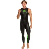 Mad Wave Opnwtr Wahoo Lgj Sleeveless Neoprene Wetsuit Zwart 2XL Man