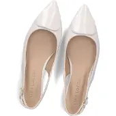 Lina Locchi Dames Hakken 010-60 - Wit - Maat 39