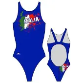 Turbo Italy 2012 Swimsuit Blauw M Vrouw