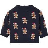 Vertbaudet Jacquard kersttrui voor babyjongens