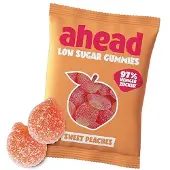 Ahead Suikerarme Winegums Snoep – Doos 12/18x50g (600g/900g) – Low Sugar, Glutenvrij, Low Calorie, Zonder Palmolie – 0,7 g Suiker & Max 73 kcal