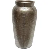 HS Potterie Zilver goud vaas 18x35