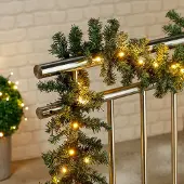Huismerk Premium Kerstslinger Met Verlichting - 40 LED"S