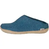 Glerups Slip-On with Leather Sole (Maat - 43, Kleur - Petrol)