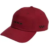 Vans Unisex Check Side Curved Bill Jockey Bordeaux Maat: OS | Hoeden Outlet | Unisex | Bordeaux