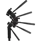 Falcon Eyes Eenbeenstatief + 3 weg kop MP-3 4 Secties 178 c
