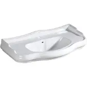 Kerasan Retro Keramische wastafel 100x54,5cm, wit