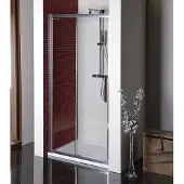 Polysan Lucis Line Douchedeur 1400 mm, helder glas