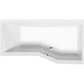 Hak Handelsagentur Koch Versys R asymmetrisch bad 170x84x70x47cm, wit