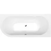 Hak Handelsagentur Koch Viva R asymmetrisch bad 175x80x47cm, wit
