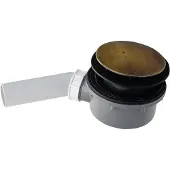 Kerasan Retro douchebakafvoer, dia. 90 mm, DN40, bronzen deksel