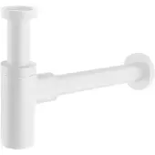 Sapho Wastafelsifon 5/4" dia 32 mm, wit mat