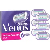 Gillette venus Deluxe Smooth Swirl Razor Blades 6 St.