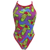 Turbo Pineapple Revolution Swimsuit Veelkleurig XL Vrouw
