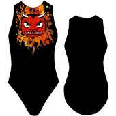 Turbo Devil Swimsuit Zwart M Vrouw